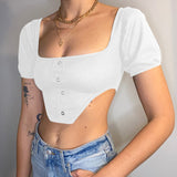 Ladies All-Match Short Sleeve Vest