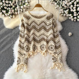 New Loose Slimming Short Long Sleeve Top Trendy