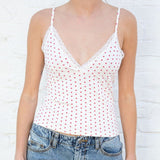 Ladies Simple Summer Love Printed Camisole
