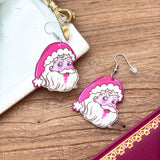 Fashion Acrylic Creative Christmas Girl Earrings