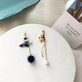 Fashion Cute Asymmetric Magic Witch Earrings