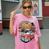 Summer Short-sleeved Top Harajuku Ladies