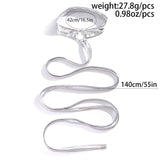 Long Sweet Cool Lace Up Cross Thigh Chain