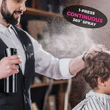 Hair Styling Kit for All Hair Types - 7Pcs Set with Detangler Brush  Bristle & Double-Sided Edge Brushes Scalp Massager Salon