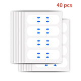 40/80PCS V-Shape Face Wrinkle Sagging Skin Adhesive Tape Lifting Face Stickers Invisible Transparent Thin Face Patche Lift Tools