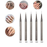 Nail Art Brush Lace Ombre Design Acrylic Nail Gradient Pen DIY UV Gel Painting Drawing Flowers Manicure Salon Tools