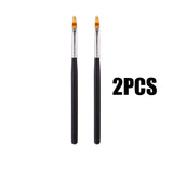 Nail Art Brush Lace Ombre Design Acrylic Nail Gradient Pen DIY UV Gel Painting Drawing Flowers Manicure Salon Tools