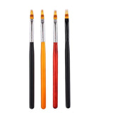 Nail Art Brush Lace Ombre Design Acrylic Nail Gradient Pen DIY UV Gel Painting Drawing Flowers Manicure Salon Tools