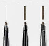 2 in 1 Eyebrow pencil professional Cosmetics makeup for women 5 Colors Waterproof Eyebrow Tattoo brush Long Lasting eyebrow pen