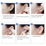 40/80PCS V-Shape Face Wrinkle Sagging Skin Adhesive Tape Lifting Face Stickers Invisible Transparent Thin Face Patche Lift Tools