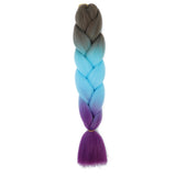 Jumbo braids Synthetic Crochet Hair Ombre Braiding Hair Extensions For Wholesale Jumbo Braiding Hair KaneKalon Hair Alibaby