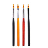 Nail Art Brush Lace Ombre Design Acrylic Nail Gradient Pen DIY UV Gel Painting Drawing Flowers Manicure Salon Tools