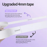 4mm Mini Eyelash Extension Tape Makeup Breathable Anti-allergy Easy to Tear Micropore Tape Professional Lashes Tape Wholesale