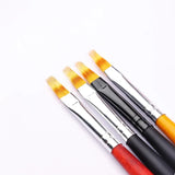 Nail Art Brush Lace Ombre Design Acrylic Nail Gradient Pen DIY UV Gel Painting Drawing Flowers Manicure Salon Tools