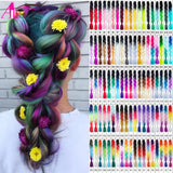 Jumbo braids Synthetic Crochet Hair Ombre Braiding Hair Extensions For Wholesale Jumbo Braiding Hair KaneKalon Hair Alibaby