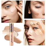18ml Concealer Foundation Liquid Waterproof Oil-control Perfect Cover Dark Circles Fleck Lentigo Skin Care Women Face Makeup New