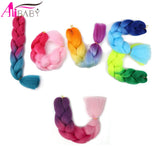 Jumbo braids Synthetic Crochet Hair Ombre Braiding Hair Extensions For Wholesale Jumbo Braiding Hair KaneKalon Hair Alibaby