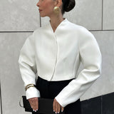 Machete Long Sleeve Loose-fitting Short Coat Women