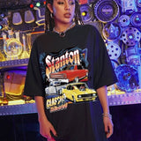 Summer Short-sleeved Top Harajuku Ladies