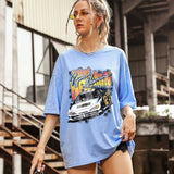 Summer Short-sleeved Top Harajuku Ladies