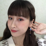 Fashion Cute Asymmetric Magic Witch Earrings
